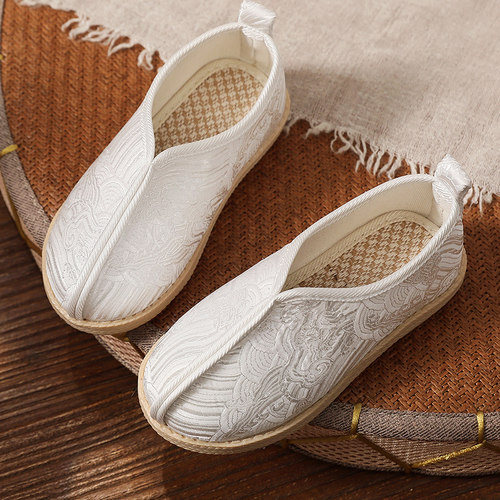 老北京中式古风男童汉服鞋国风