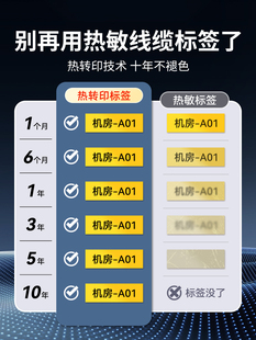 BT通信线缆标签打印机可连手机手持小型通讯机房 新品 硕方LP5125B