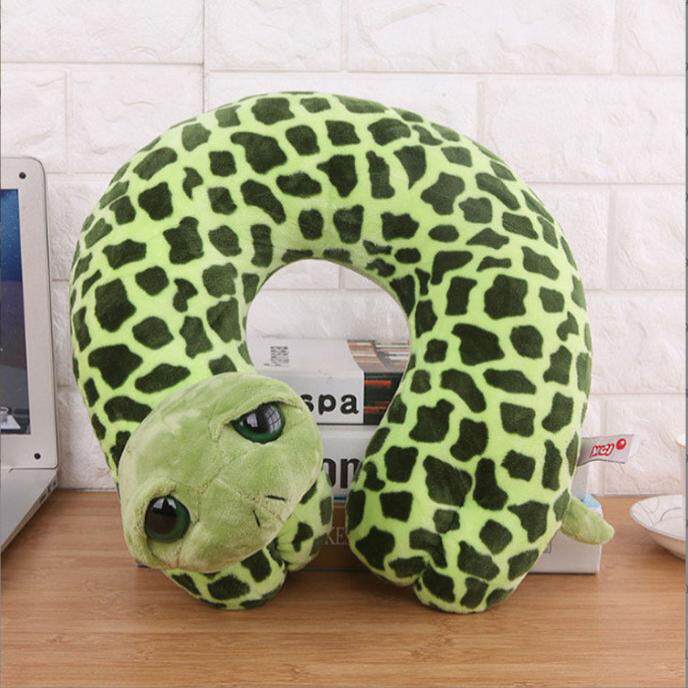 卡通动物U型枕护颈枕办公室午睡枕旅行车载护头U形枕记忆棉颈椎