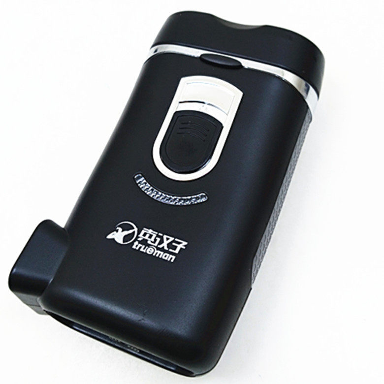 真汉子电动剃须刀RSCF-2058充电式刮胡刀旋转式2刀头