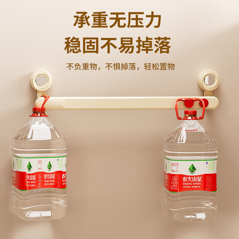 吸盘拖鞋架免打孔壁挂式卫生间置物收纳架家用浴室拖鞋架
