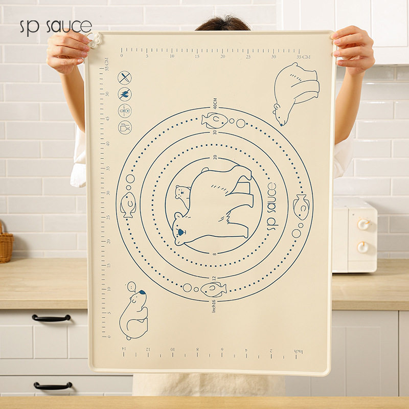 家用抗菌硅胶揉面垫加厚液态硅胶垫做饺子包子垫子烘焙垫擀面垫