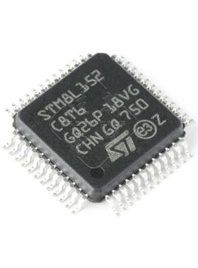 原装正品 STM8L152C8T6 LQFP-48 16MHz/64KB闪存/8位微控制器-MCU