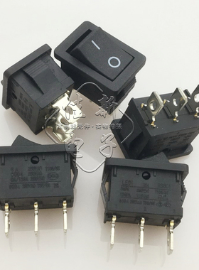 现货LECI RS601A-1020011B 电源开关 船型开关 翘板开关 三脚二档
