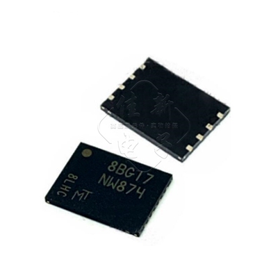 FLASH芯片 MT29F2G01ABAGDWB-IT:G UDFN8 丝印NW874 2GB闪存芯片
