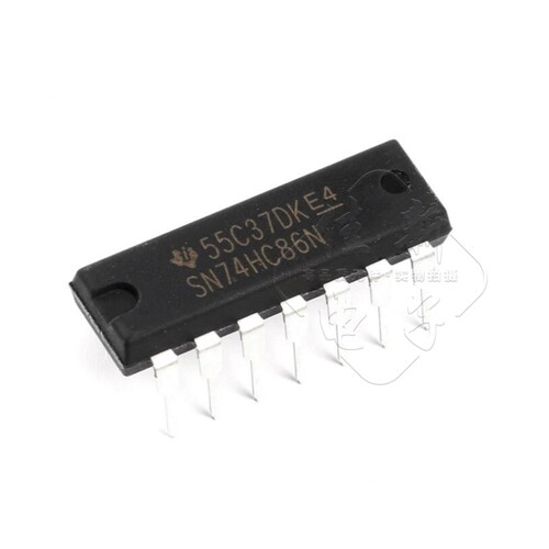 原装正品 直插 SN74HC86N 芯片 2输入端四异或门 DIP-14 逻辑芯片