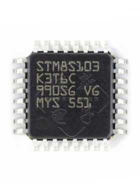 原装正品 STM8S103K3T6C LQFP-32 16MHz/8KB闪存/8位微控制器-MCU