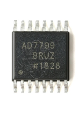 原装正品 AD7799BRUZ-REEL TSSOP-16 24位Σ-Δ模数转换器(ADC)