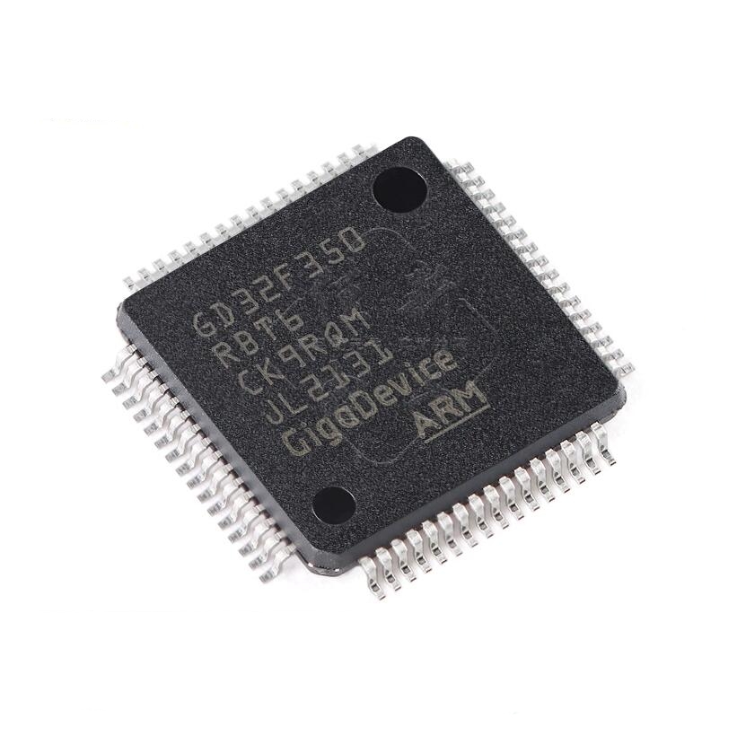 原装GD32F350RBT6 LQFP-64 ARM Cortex-M4 32位微控制器-MCU芯片