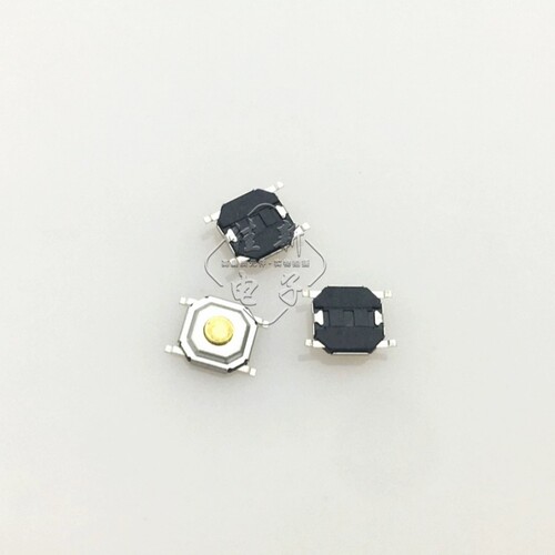 整盘4x4x1.5编带装轻触开关微动按键-260gf-铜方4脚贴片按钮4*4*2