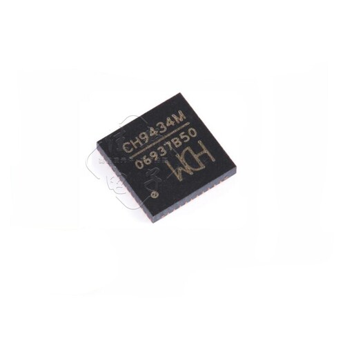 原装正品 CH9434M QFN-48 SPI转四串口转接芯片 IC集成