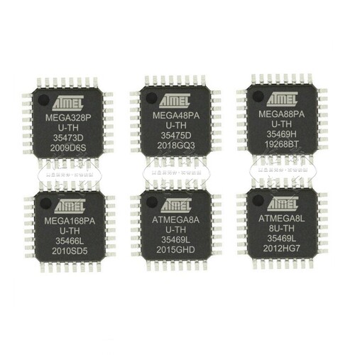 ATMEGA328P-AU 8A-AU 48PA-AU 88PA-AU 168PA-AU 8L-8AU 8-16AU