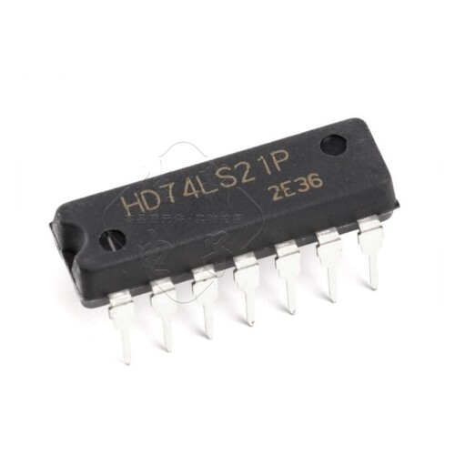 原装正品 直插 HD74LS21P 4输入端双与门 DIP-14 逻辑芯片