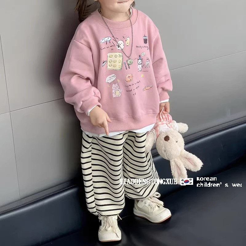 韩国童装女童套装秋季新