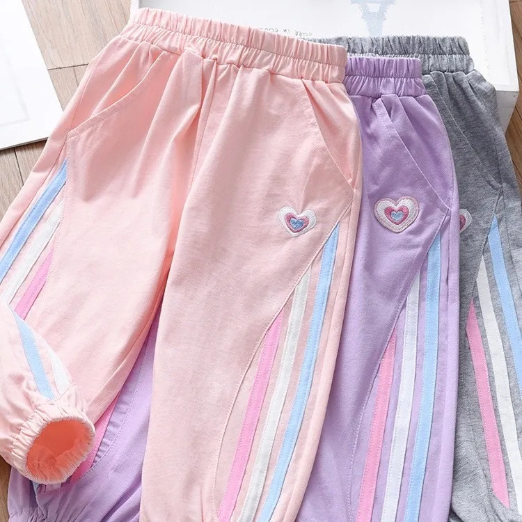 女童裤子休闲裤夏季防蚊