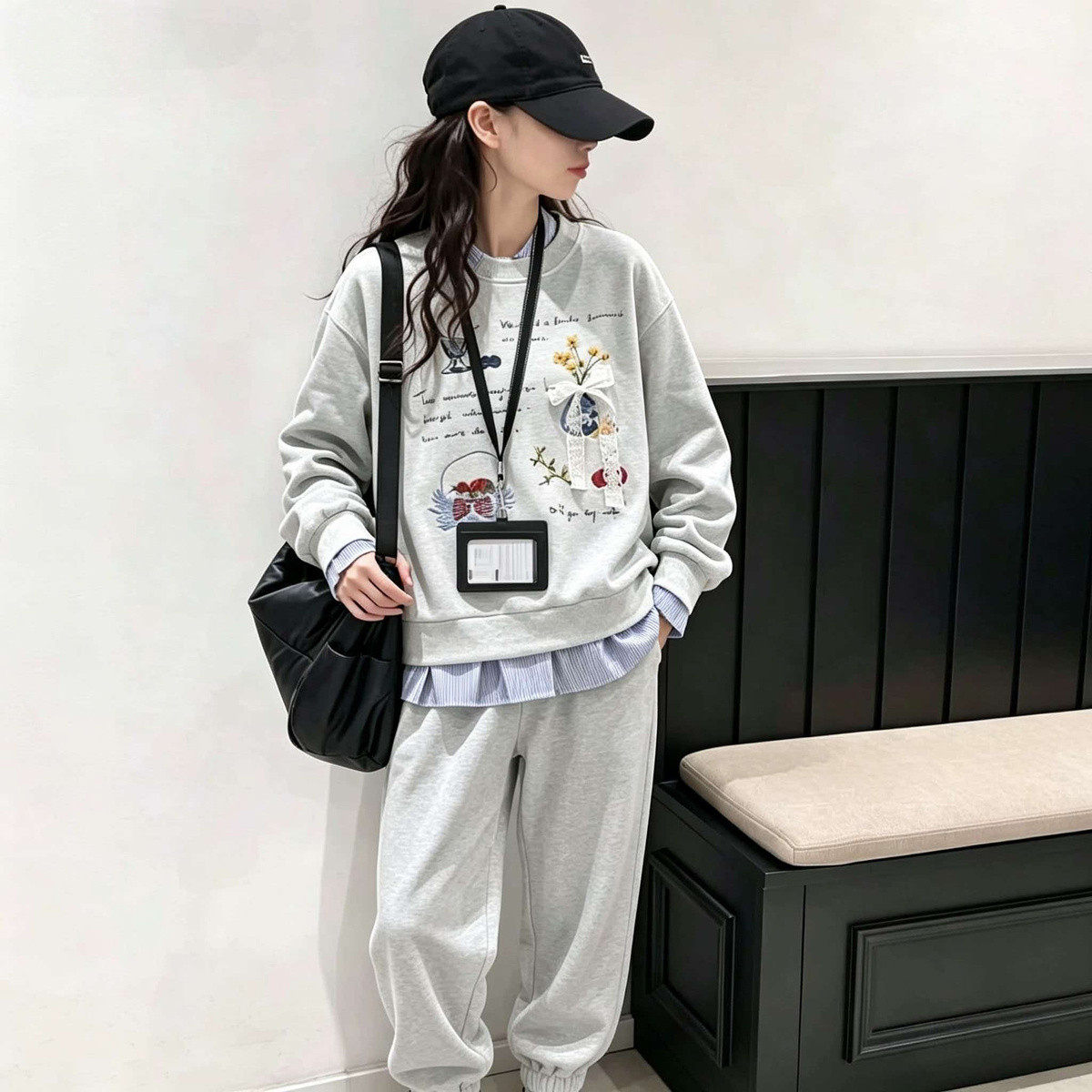 女童春秋季童装套头卫衣