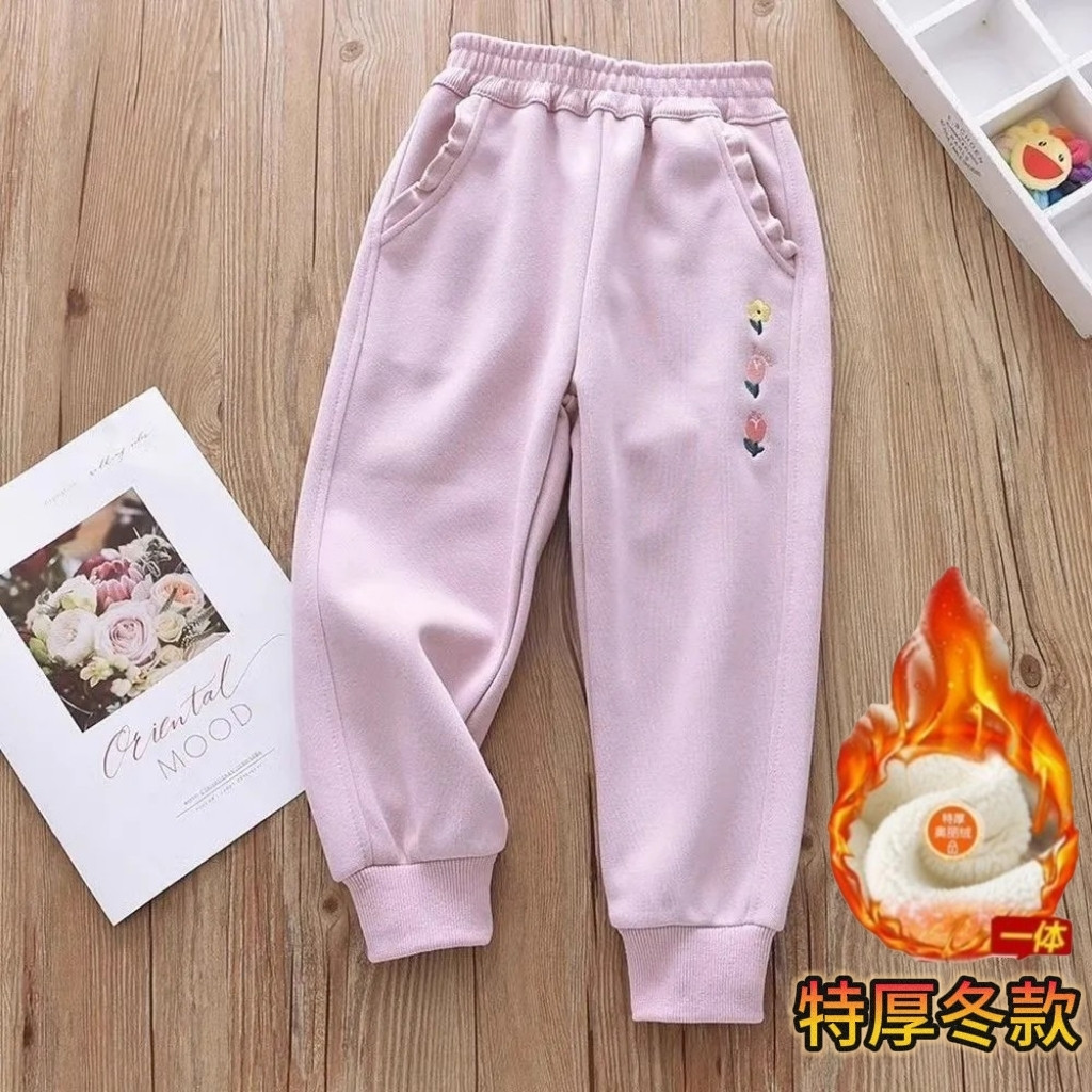女童裤子春秋款中大宝宝