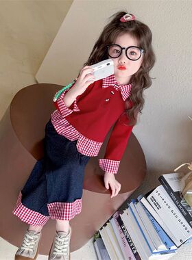 2026新款女童秋装套装翻