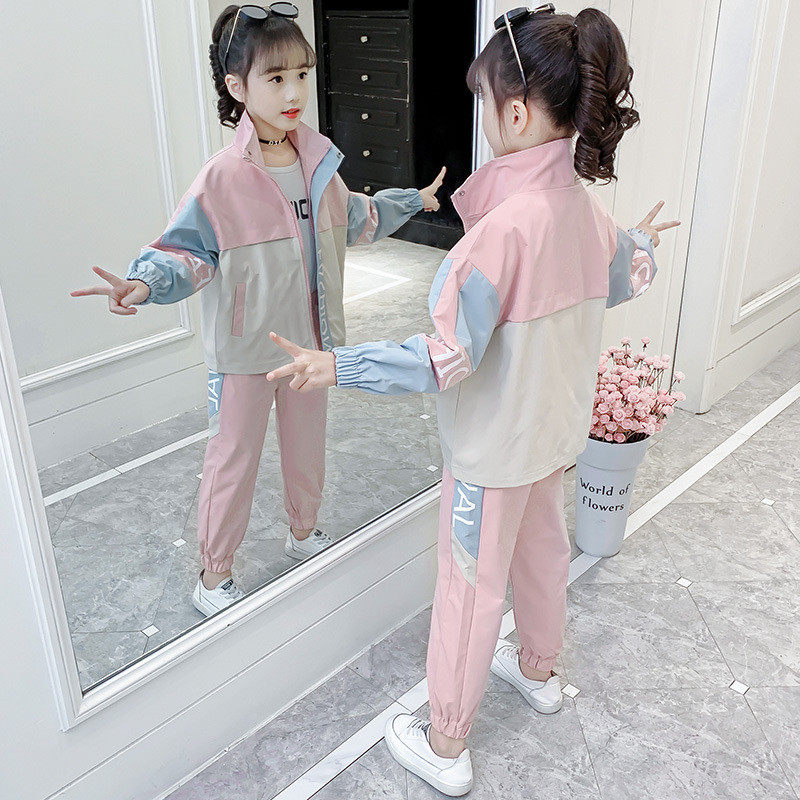 女童春装套装2025新款韩