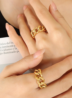 欧美冷淡ins风网红个性百搭简约