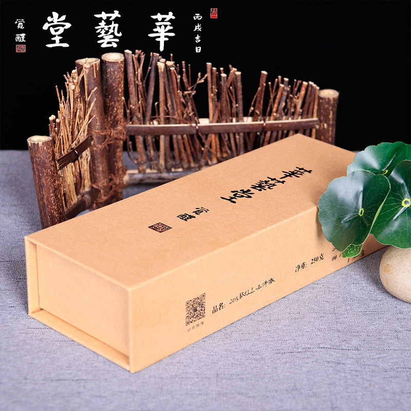 华艺堂  2015款红土线香（玉佛缘）  卧室  熏香  250g/盒