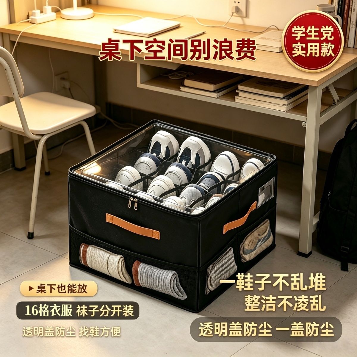 大容量可折叠学生宿舍收