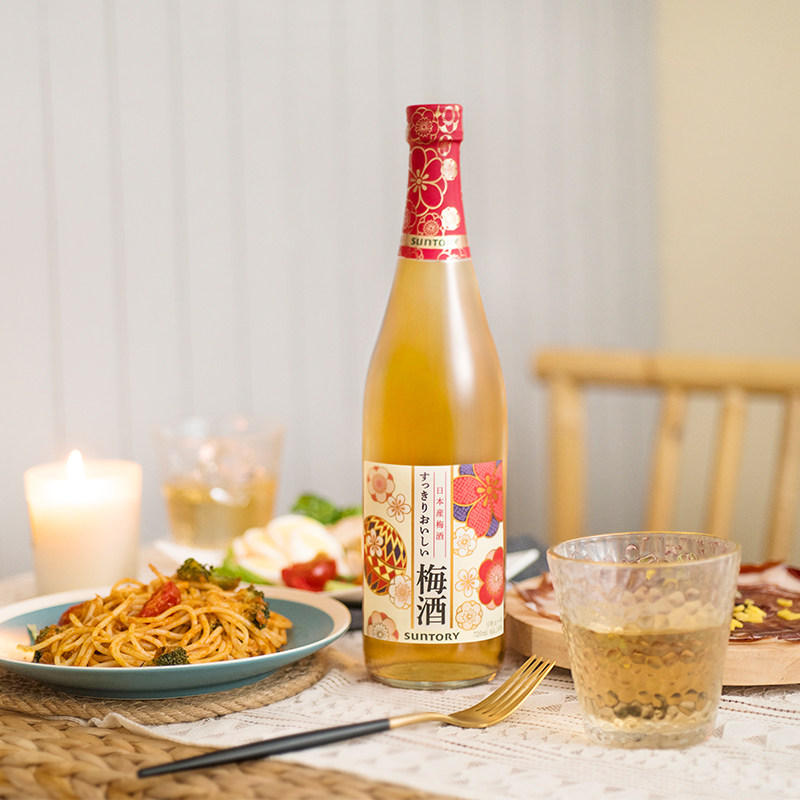 【官方正品】三得利梅酒日本进口青梅果酒梅子洋酒女士微醺720ml