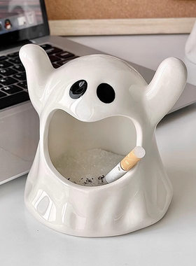 陶瓷烛台创意万圣节幽灵