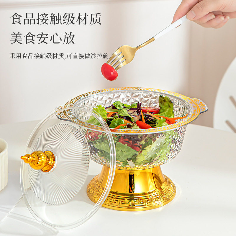 2025新款带盖水果盘家用