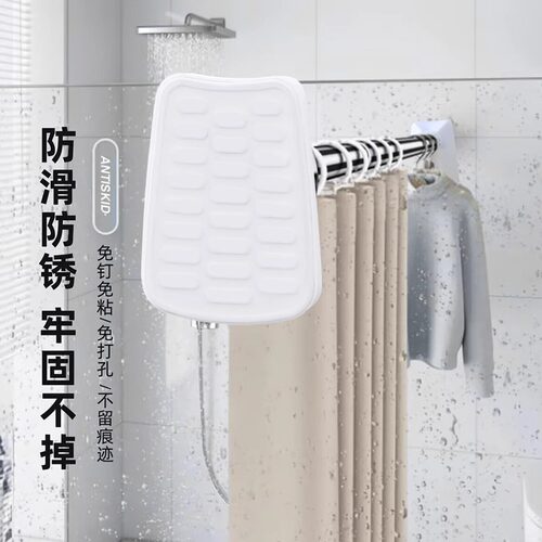 伸缩杆不锈钢晾衣架家用