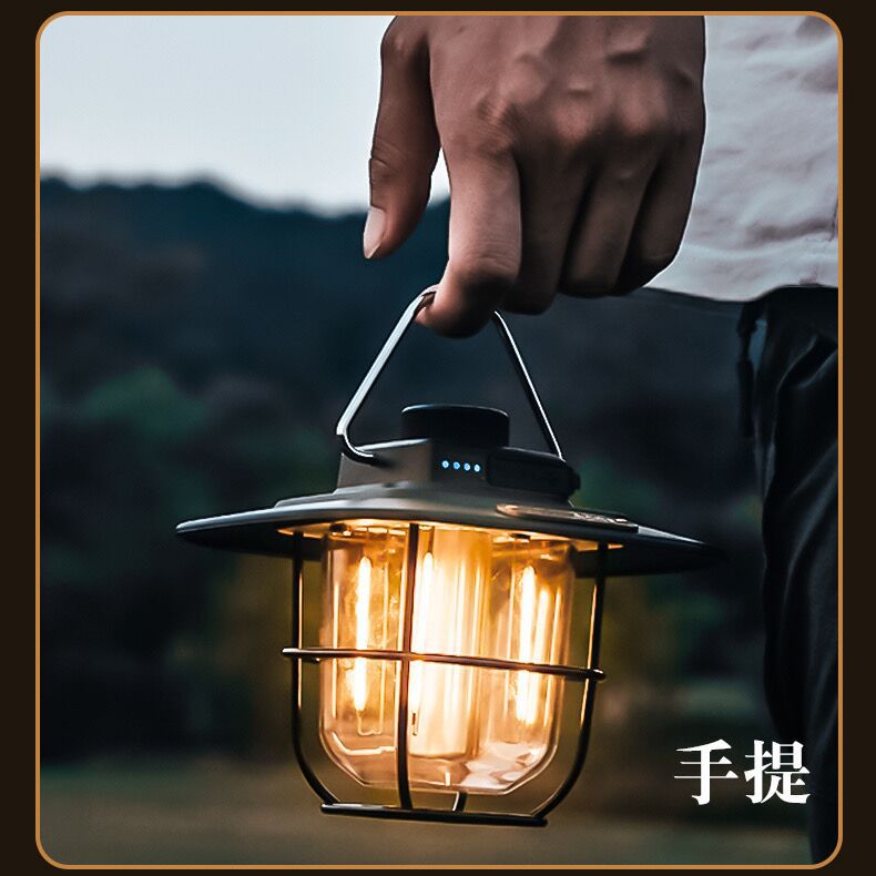复古露营灯LED氛围灯帐篷