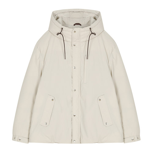 BSIJA毕厶迦2025冬款连帽羽绒服