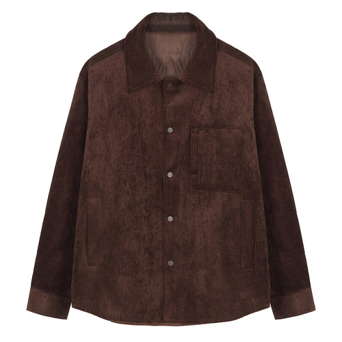 2025冬季灯芯绒保暖羽绒服