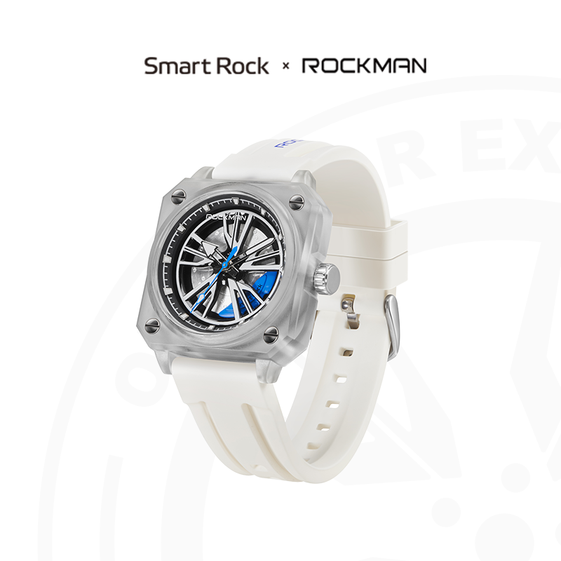 SMARTROCK 轮毂系列男国表 I8V10跑车轮毂夜光表盘石英机芯防水