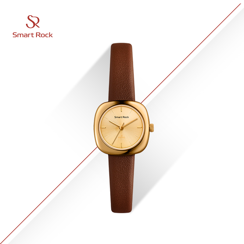Smart Rock手表金猫眼2023女款小众轻奢复古女士情人节礼物送女友