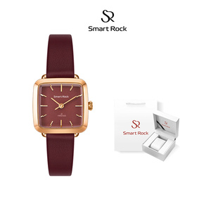 Smart Rock安可拉红方糖手表小众复古轻奢小巧精致石英表生日礼物