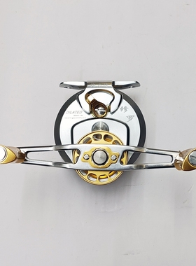 钓力德修罗高速比带卸力筏钓轮海钓船钓排钓筏轮银金色顺滑特惠价