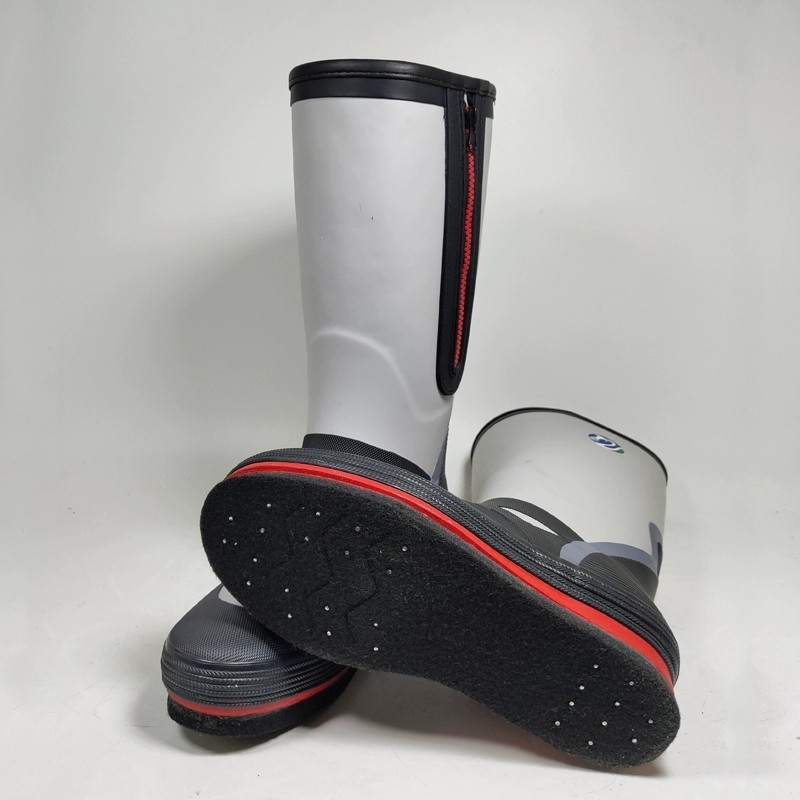 乐迪矶钓鞋防滑防水毛毡钢钉底登礁鞋长筒钓鱼鞋垂钓装备