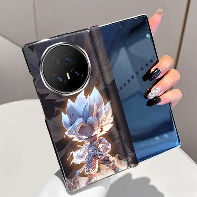 觉醒赛亚人适用荣耀MagicV5手机壳磁吸中轴MagicV3全包铰链MagicVs3折叠屏MagicV2高级电镀Vs2超薄防摔保护套