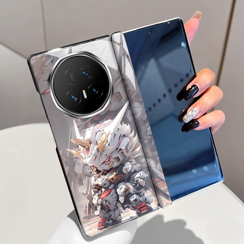 机甲对决适用荣耀MagicV5手机壳磁吸中轴MagicV3全包铰链MagicVs3折叠屏MagicV2高级电镀Vs2超薄防摔保护套