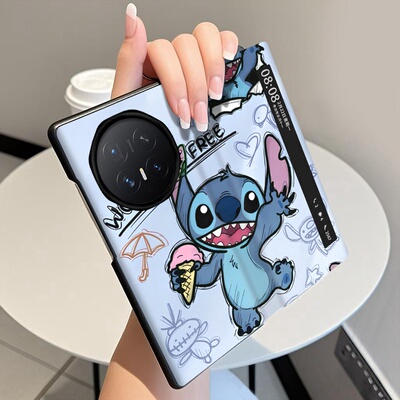 史迪奇适用荣耀MagicV6手机壳翻盖皮套MagicV5折叠屏MagicV3智能视窗MagicVs3磁吸V2全包MagicVs2保护套