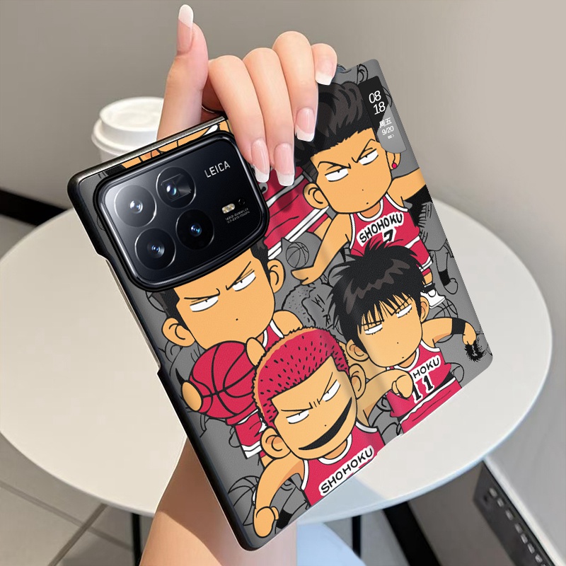 热血集结适用小米MixFold4手机壳翻盖全包中轴铰链皮套Mix Fold4折叠屏磁吸智能视窗手机套Fold4防摔保护套