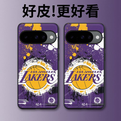 紫金涂鸦适用谷歌Pixel10手机壳皮纹Pixel9pro个性Pixel10proXL潮牌Pixel7皮革Pixel8pro/7pro/6a/8a保护套