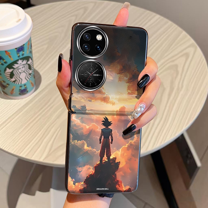 云中战士适用华为P50Pocket手机壳皮套全包中轴Pocket2折叠屏PocketS个性novaflip潮牌PuraX磁吸铰链保护套