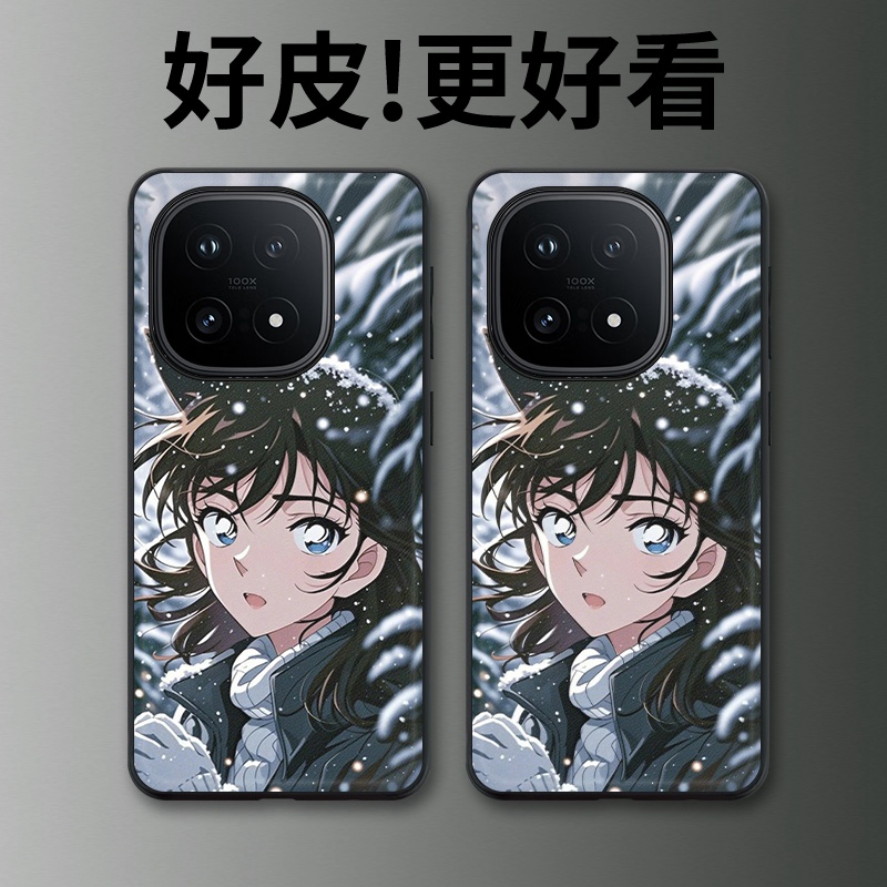 猫耳少女适用iQOO15手机壳高级皮革纹vivoiQOO15个性潮牌iQOO13防摔爱酷12镜头全包iQOO12Pro保护套