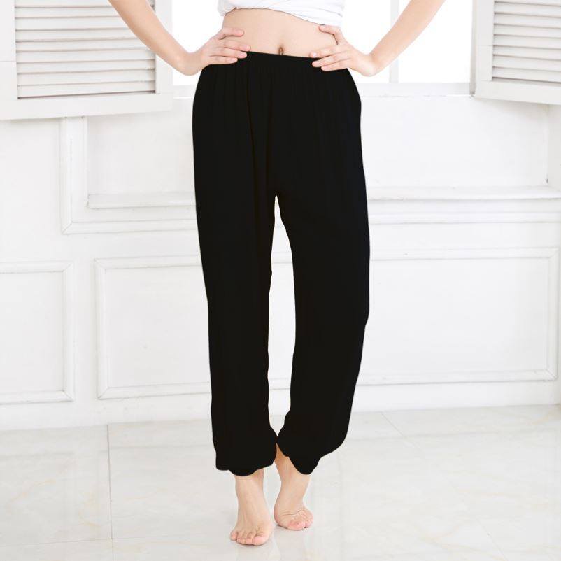 男女士灯笼裤九分裤空调房穿束脚防蚊裤瑜伽裤夏装棉绸沙滩裤宽松|msdalam kategori Butik wanita / wanita, seluar, seluar santai - dari Buy2taobao.com untuk memberikan perkhidmatan ejen Taobao profesional membeli