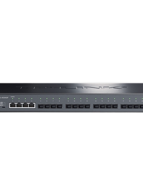 TP-LINK TL-SG2422F 全千兆4电口18个SFP+光口Web网管交换机tplink企业网络监控分线器VLAN划分18光口4电口