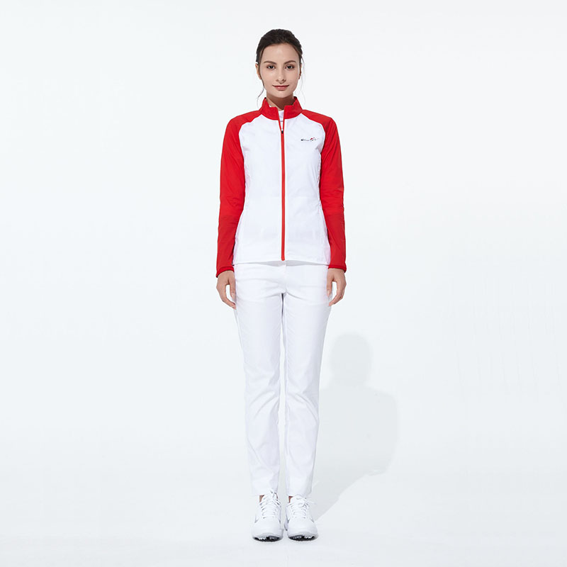 19 summer woman Sunscreen golf motion Sunscreen Red and white Hit color Sunscreen One onH19J024Win the Women's clothing/Boutique , Jacket  category - from Buy2taobao.com to provide professional Taobao agent buy service