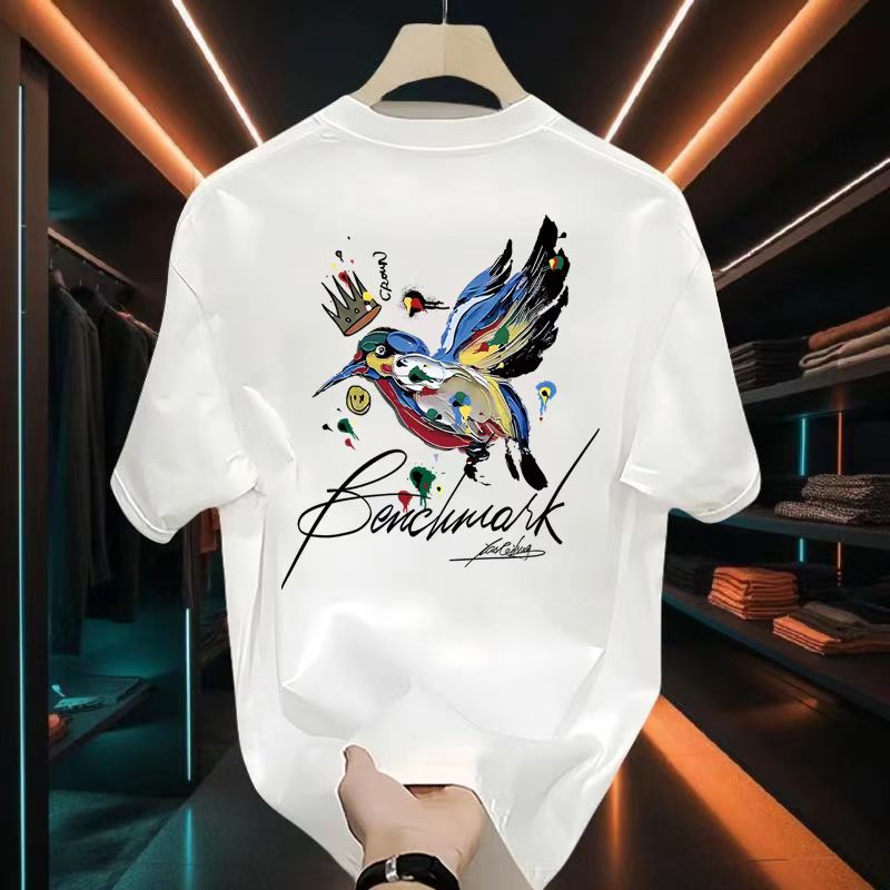 特大码胖子100斤-400斤可穿短袖大码大肚子显瘦遮肉半袖加大码T恤