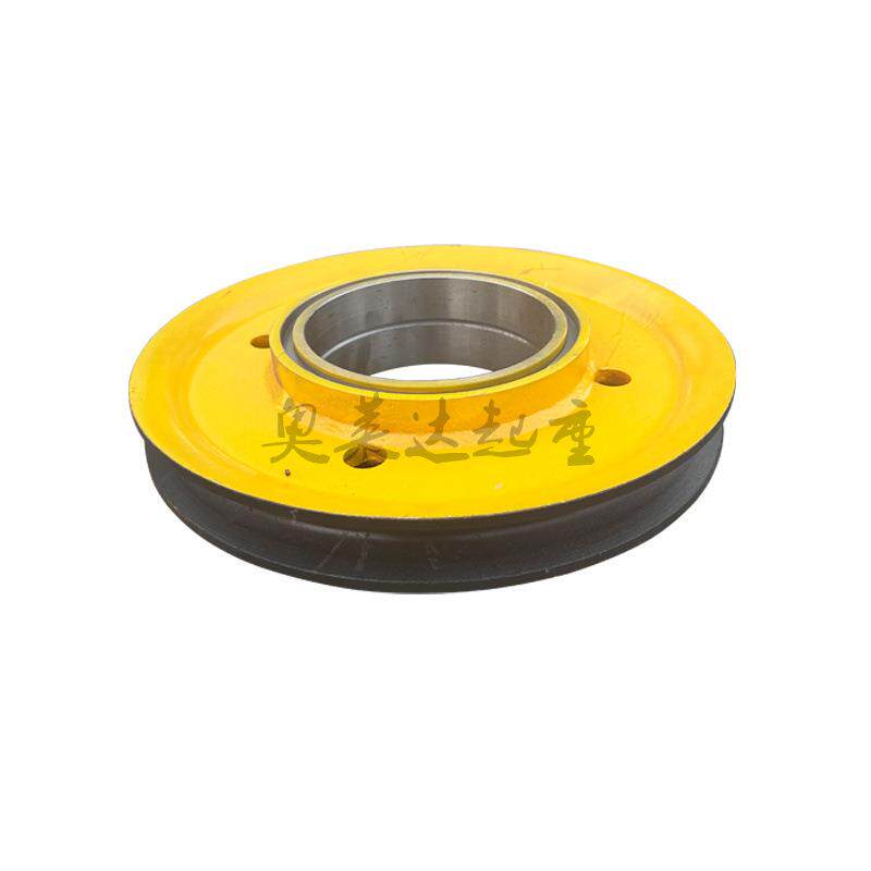 起重机滑轮φ565*180轧制滑轮16/20T行车钢丝绳滑轮组